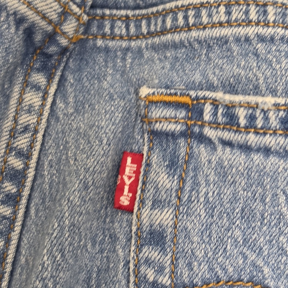 Levi's Premium Wedgie Jeans Women's 31 Distressed Ripped High Rise 31x27 - Picture 12 of 16